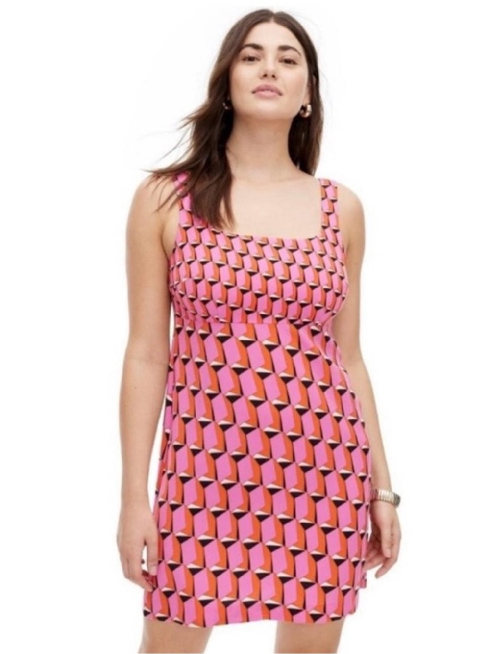 Diane Von Furstenburg Geometic Dress